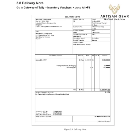 Delivery Dispatch: Custom Note Books for Order Tracking